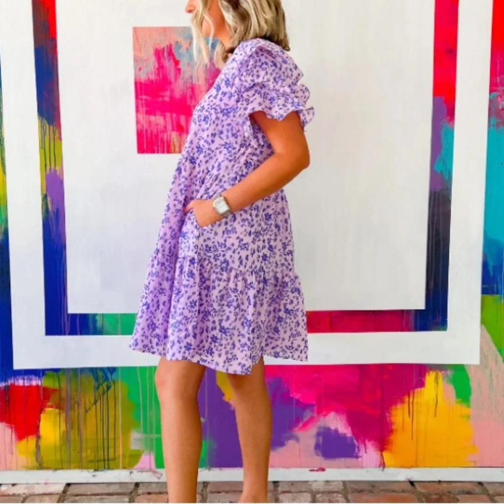 FLORAL DRESS - Picture 2 of 7